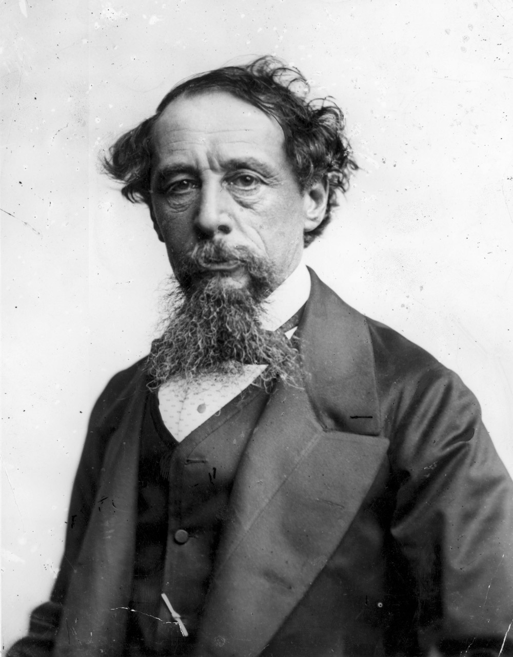 English novelist Charles Dickens (1812 - 1870).                                                                                                                                         (Photo by Rischgitz/Getty Images). Source: Wikimedia Commons